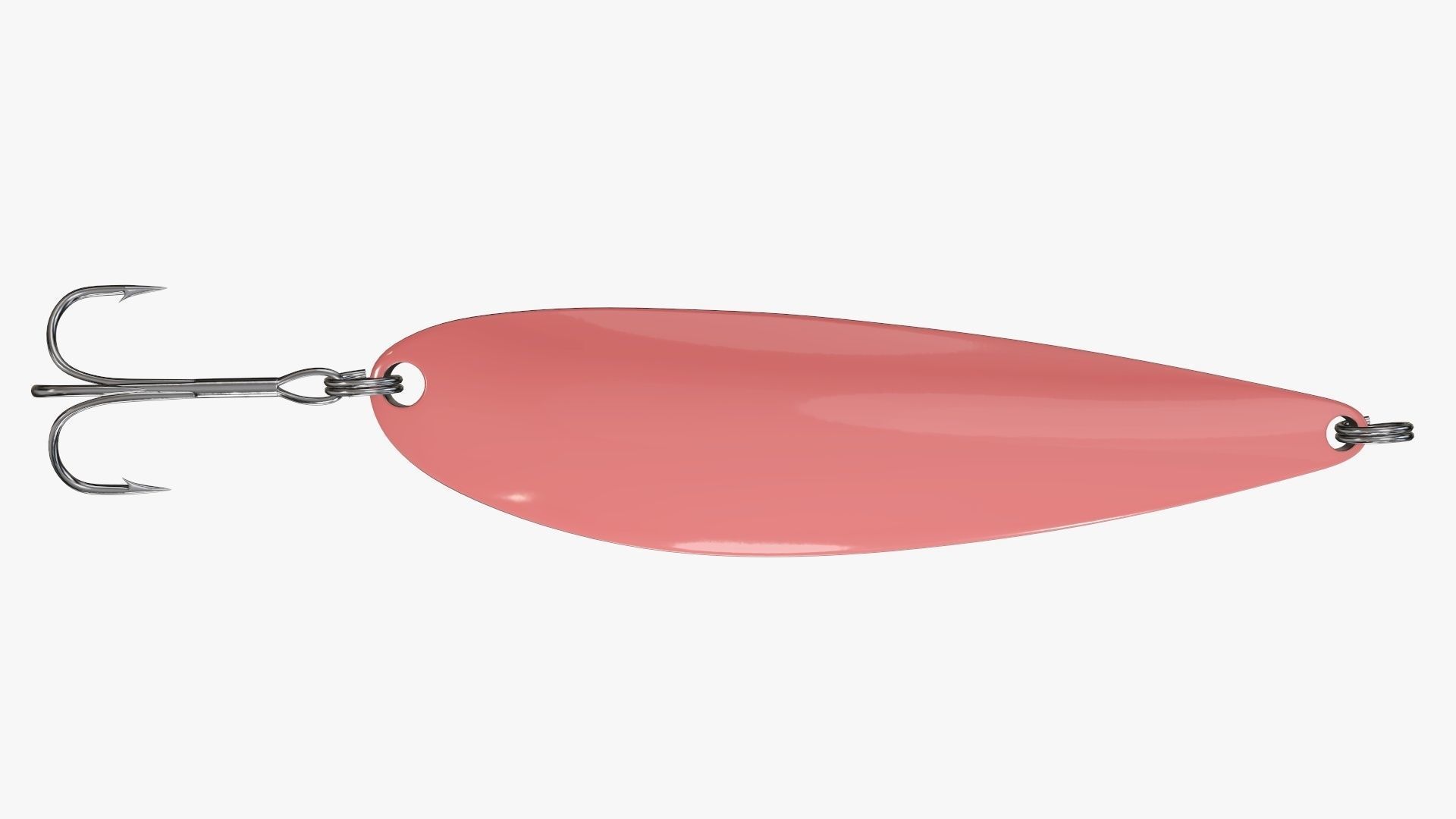 Fishing spoon bait 05 3D model_5