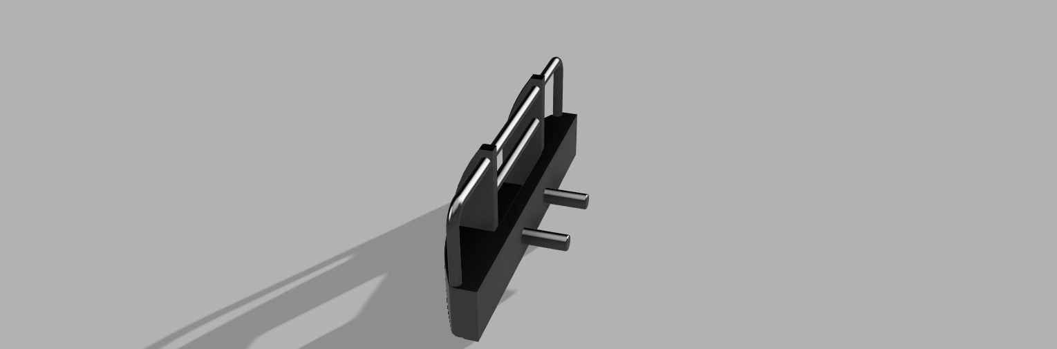 frontbumper 3D print model_3