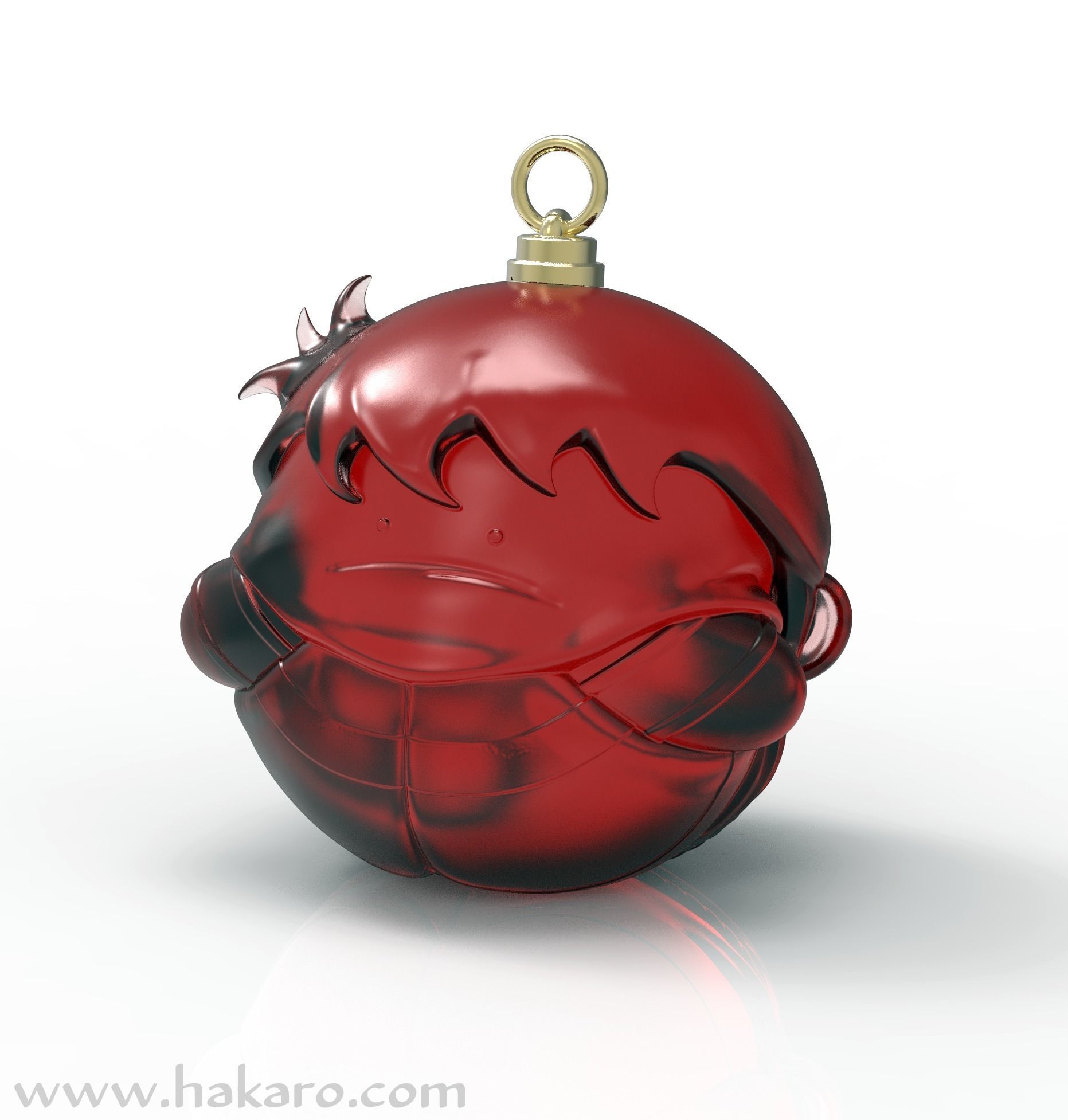 Dash Kappei Gigi La Trottola Christmas Ball Ornament 3D print model_1