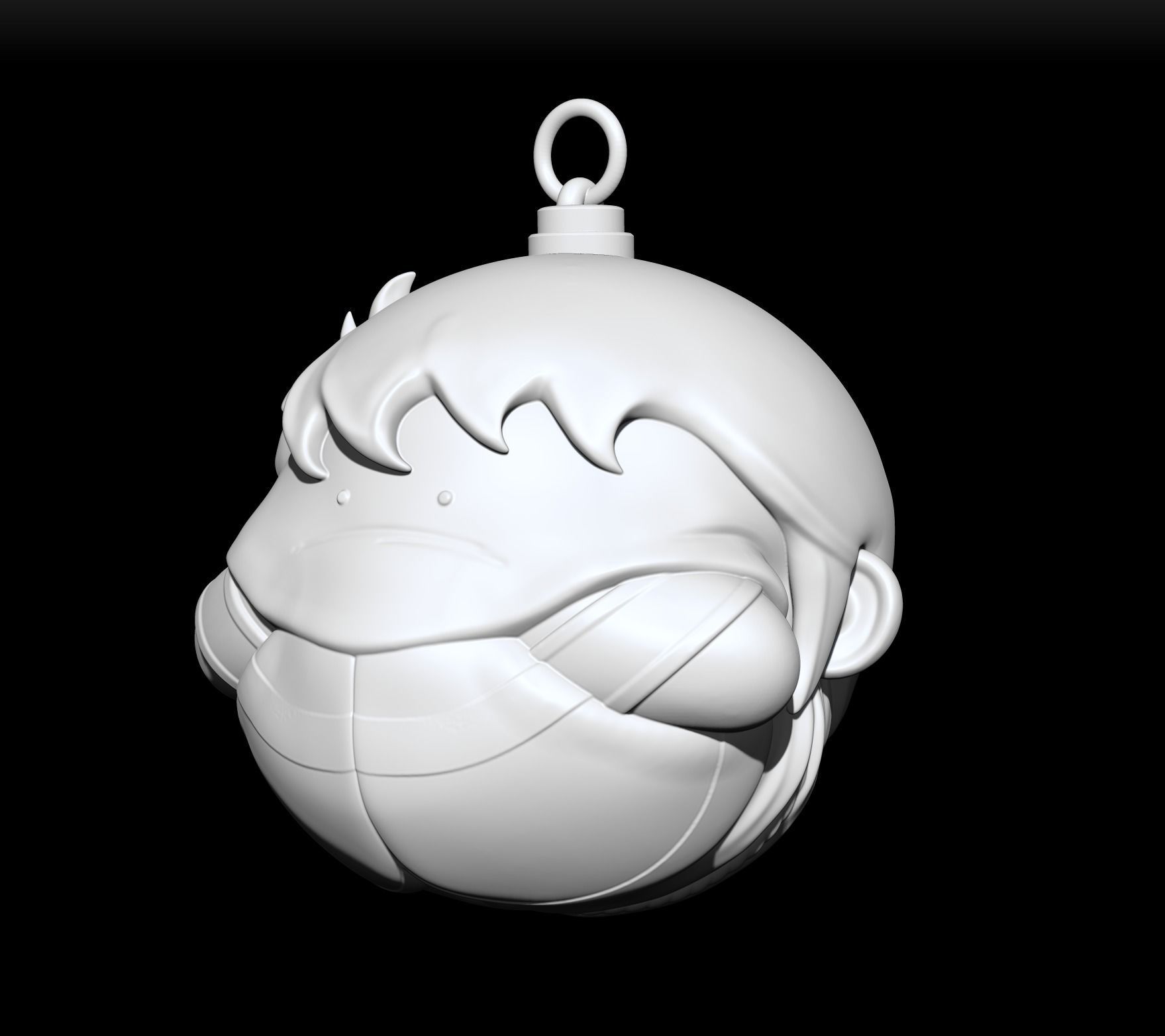 Dash Kappei Gigi La Trottola Christmas Ball Ornament 3D print model_3