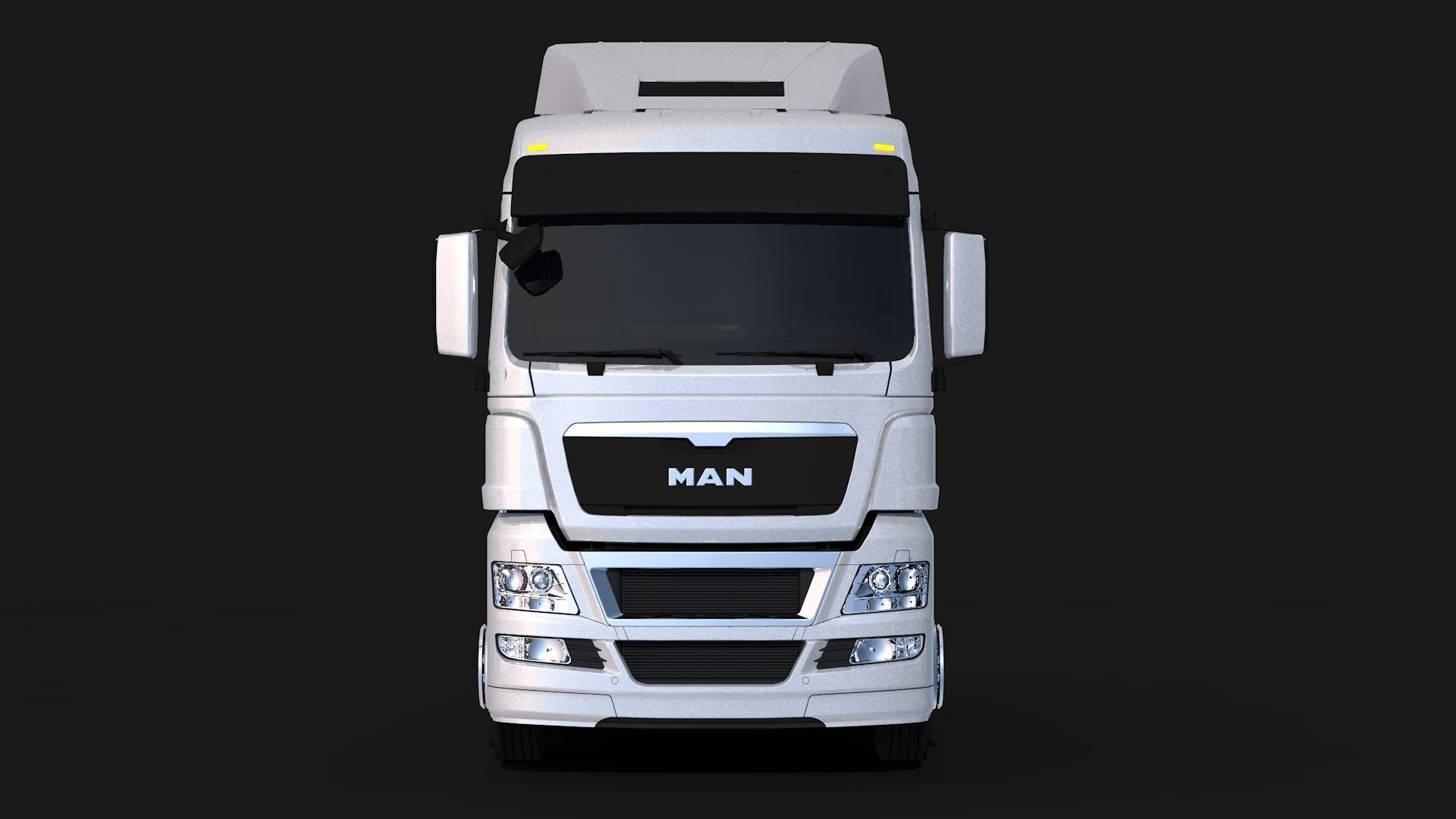 MAN TGX 4X2 3D model_3