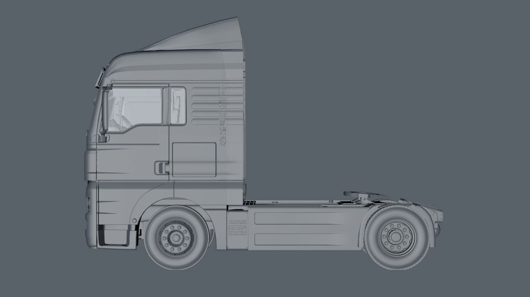 MAN TGX 4X2 3D model_14