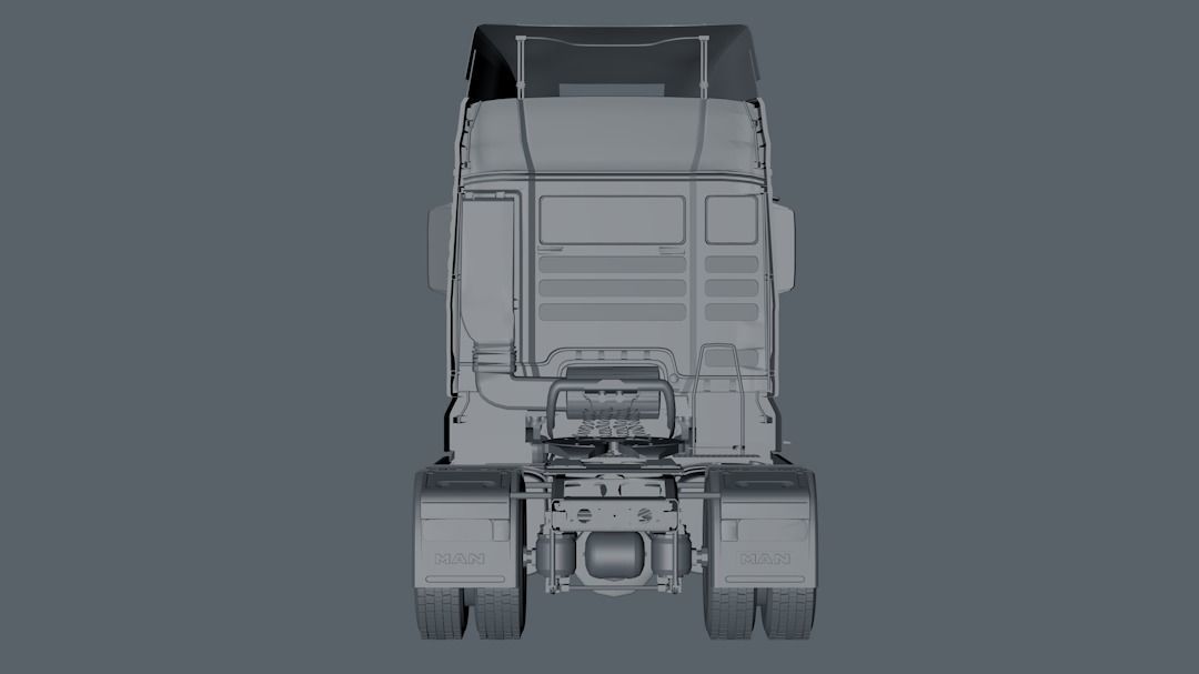 MAN TGX 4X2 3D model_12