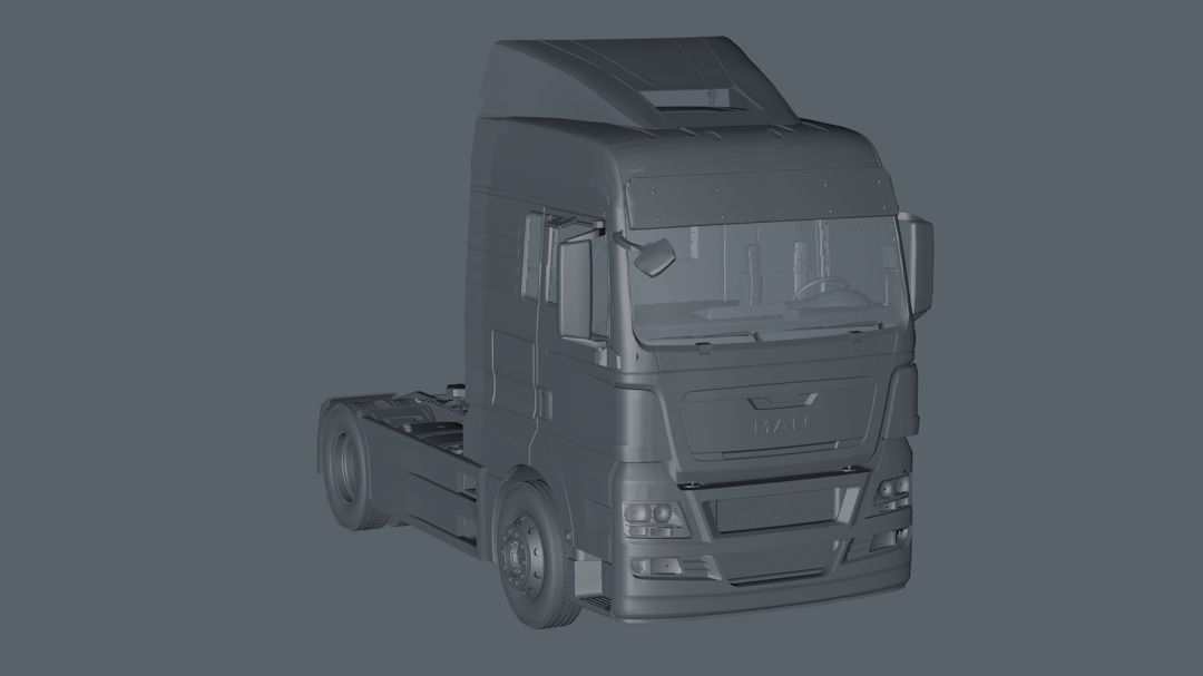 MAN TGX 4X2 3D model_18