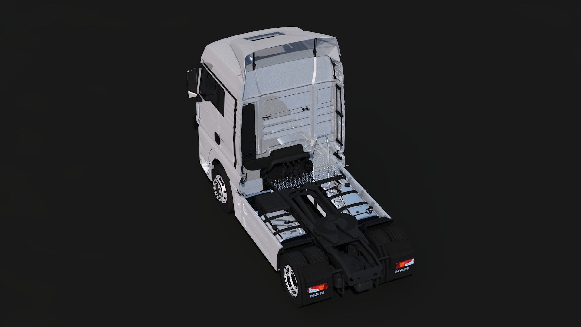 MAN TGX 4X2 3D model_7