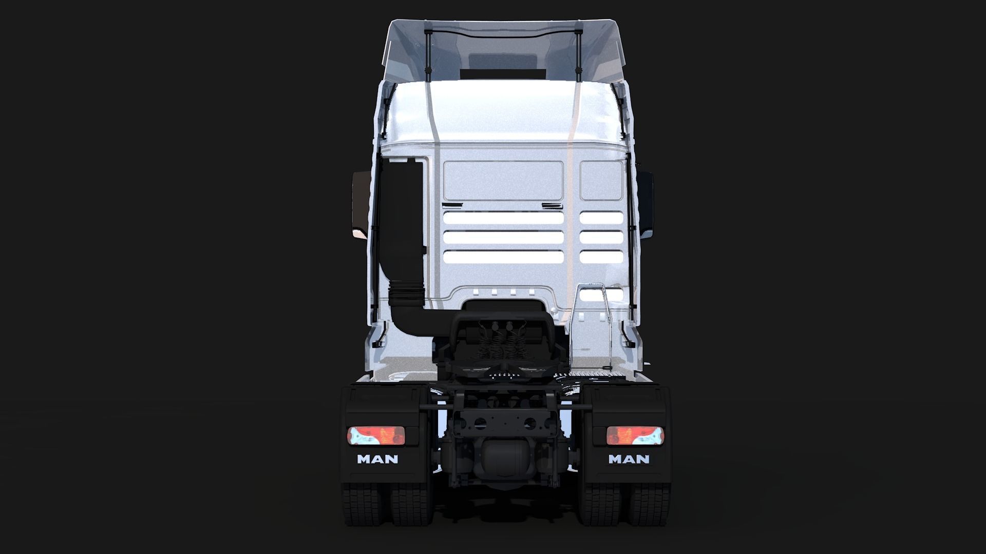 MAN TGX 4X2 3D model_8