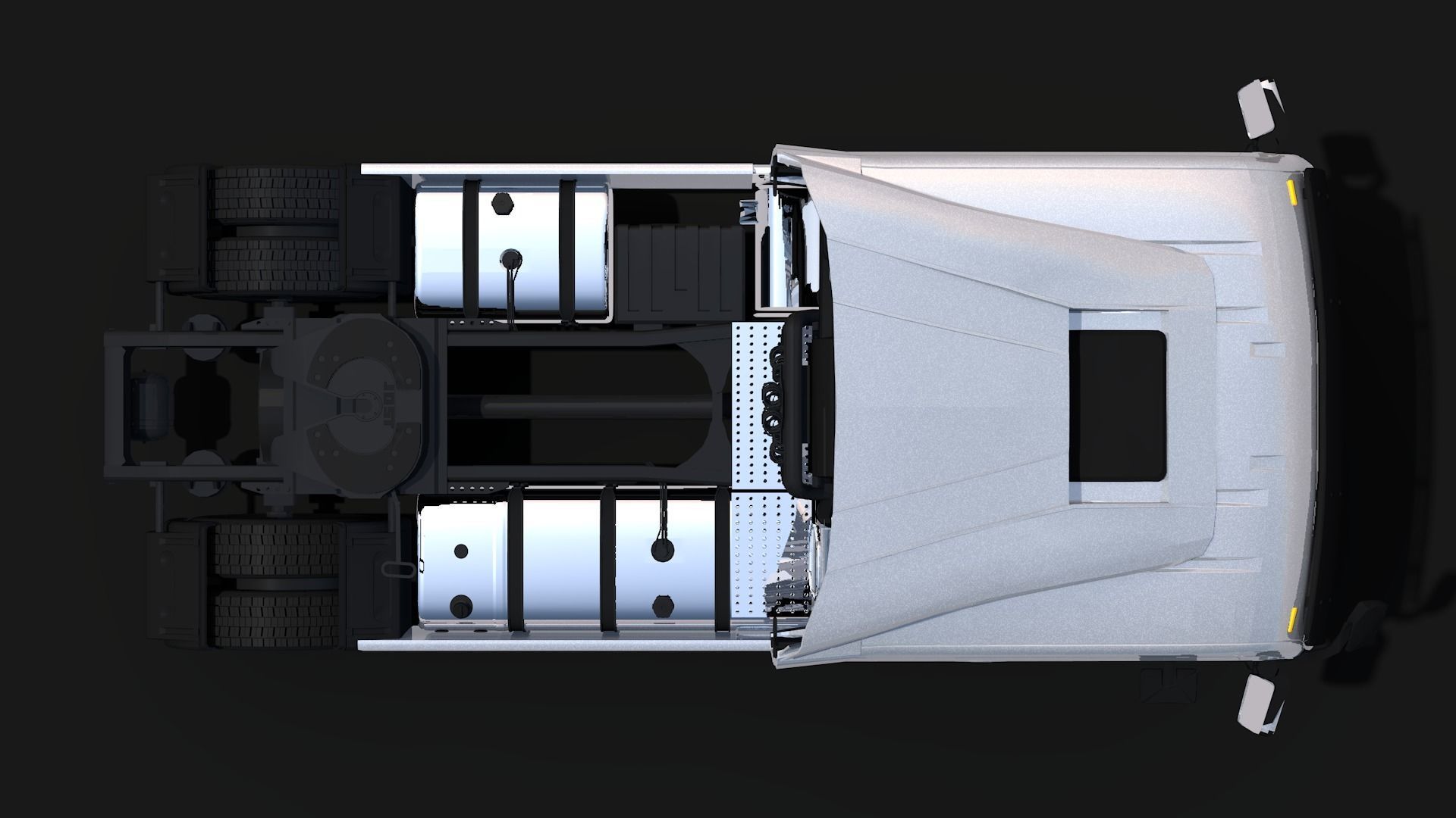 MAN TGX 4X2 3D model_11