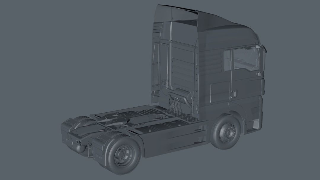 MAN TGX 4X2 3D model_22