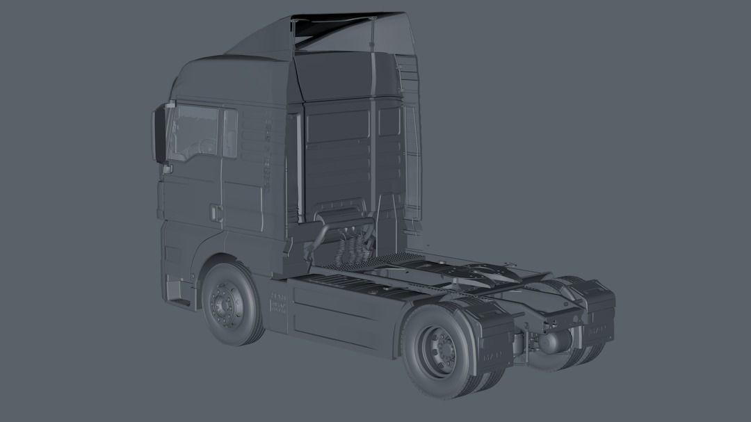 MAN TGX 4X2 3D model_13