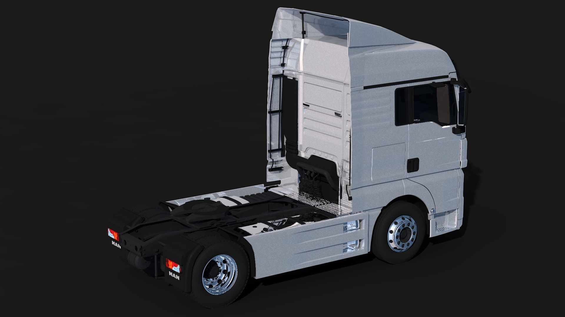 MAN TGX 4X2 3D model_9
