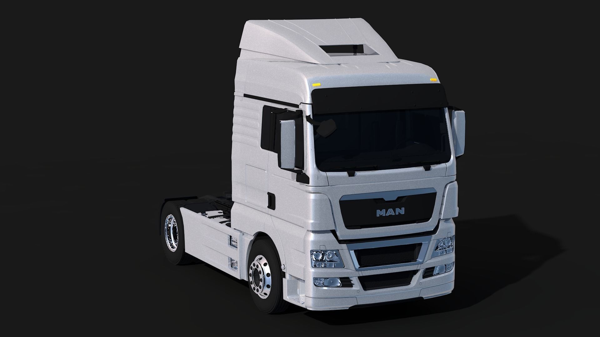 MAN TGX 4X2 3D model_1