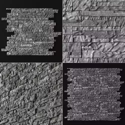 Wall clincer brick rock n2