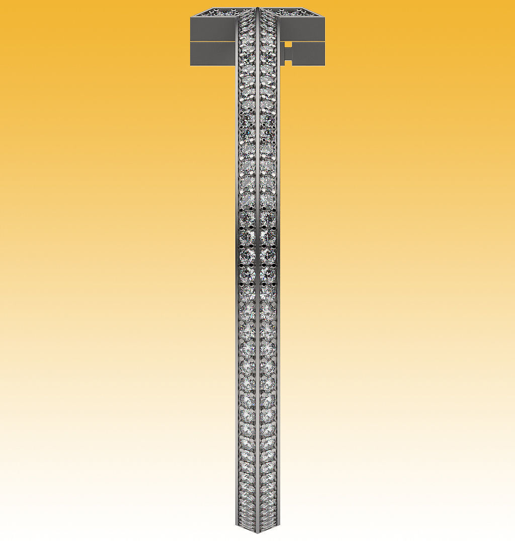 Bracelet T Wide Full 3D print model_5