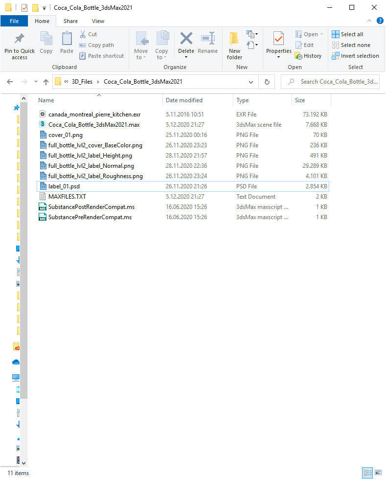Coca Cola Bottle 3D model_37