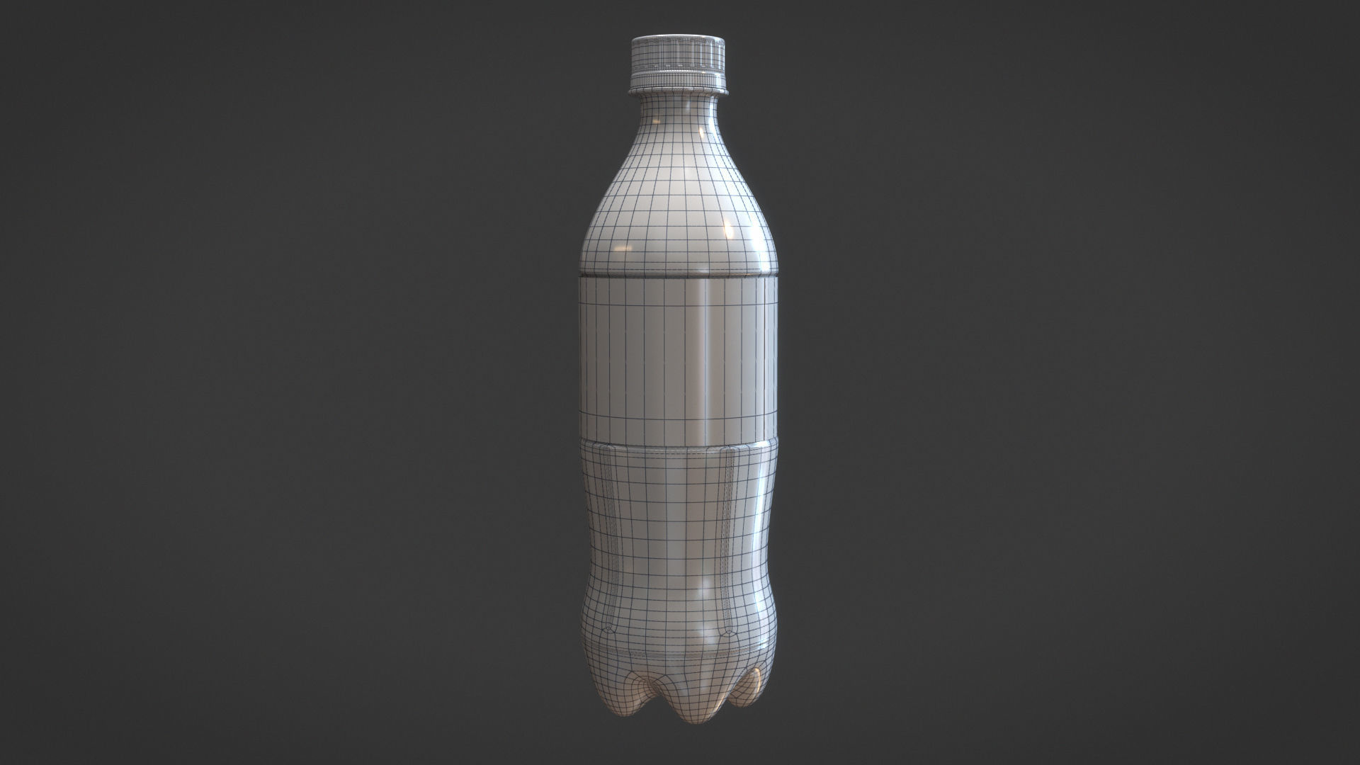 Coca Cola Bottle 3D model_29