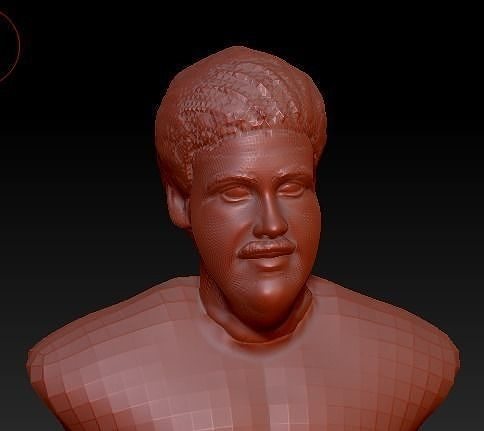 ESCOBAR bust 3D print model