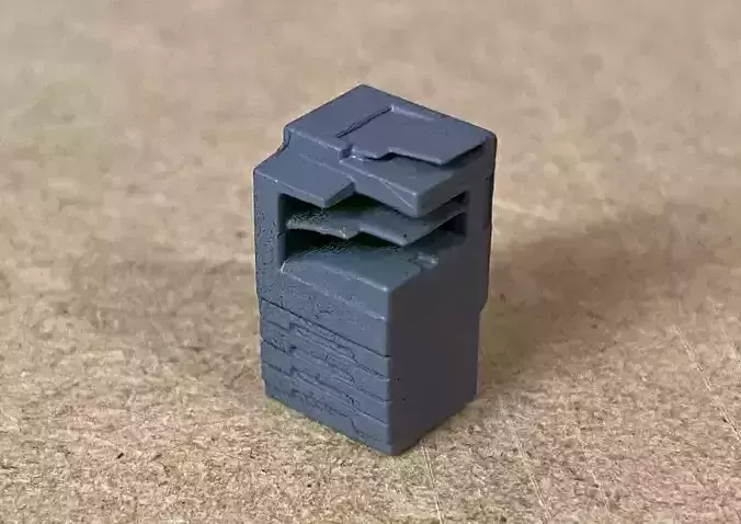 Model Railway Office Photocopier Printer 3D print model