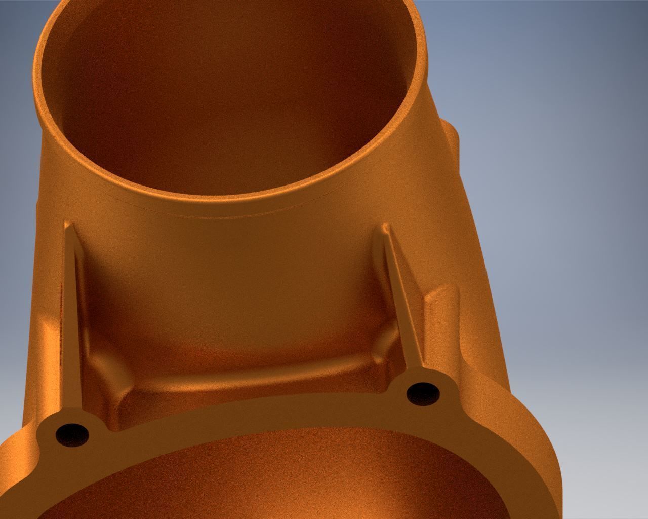 C20xe Powercap 80 mm no fitting RIGHT PIPE  3D print model_9