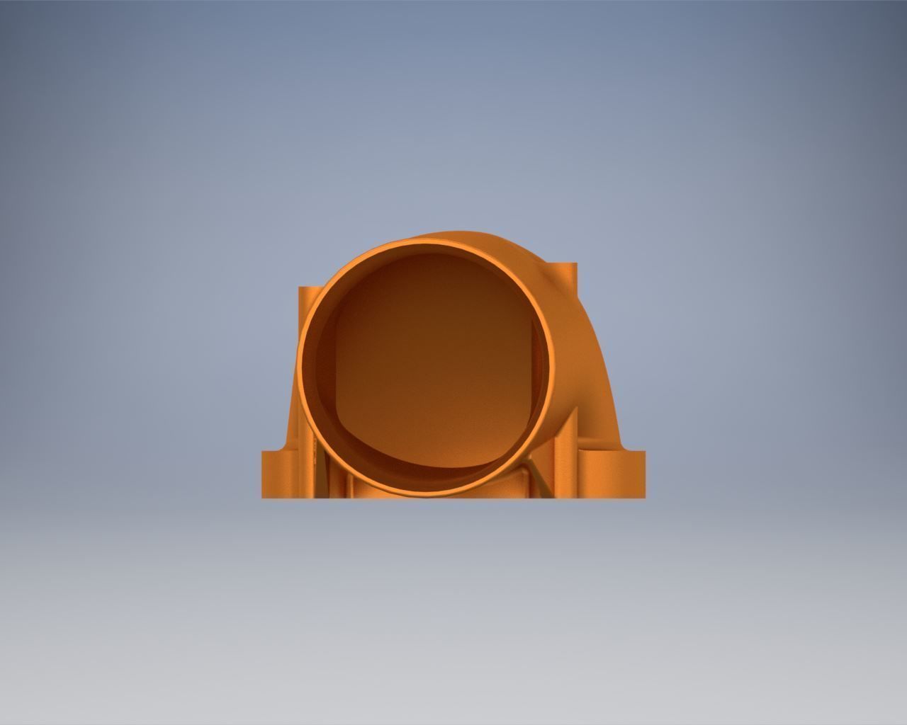 C20xe Powercap 80 mm no fitting RIGHT PIPE  3D print model_3