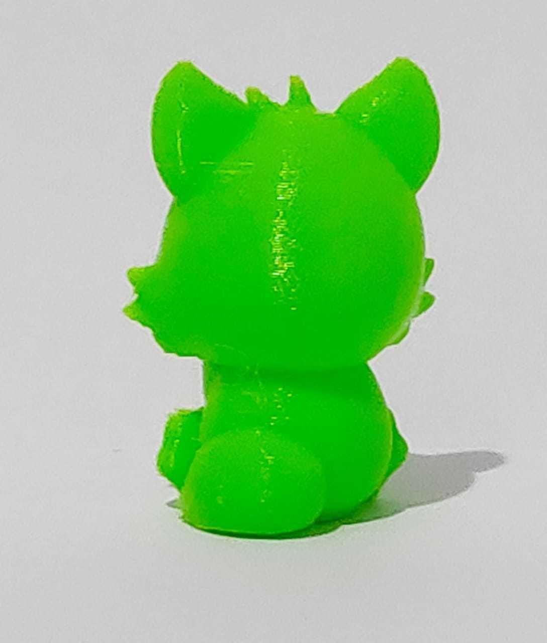 A Cute Fox to decorate and play 3D print model_5