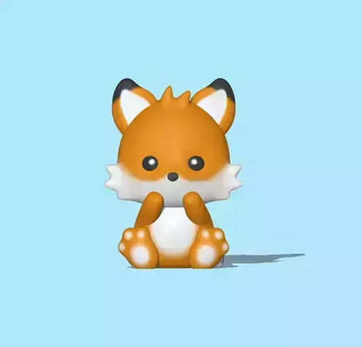 A Cute Fox to decorate and play