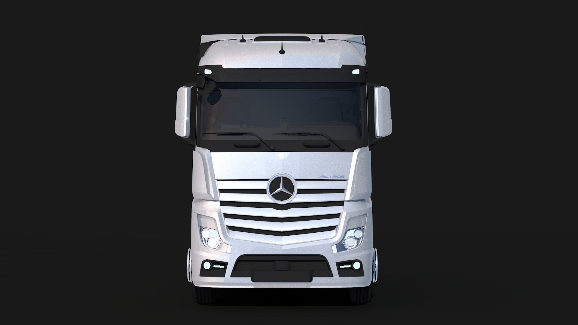 Mercedes MP4 4X2 3D model_3