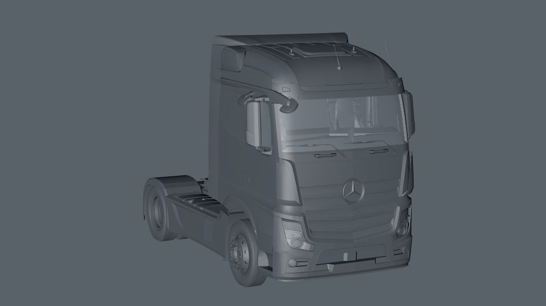 Mercedes MP4 4X2 3D model_13