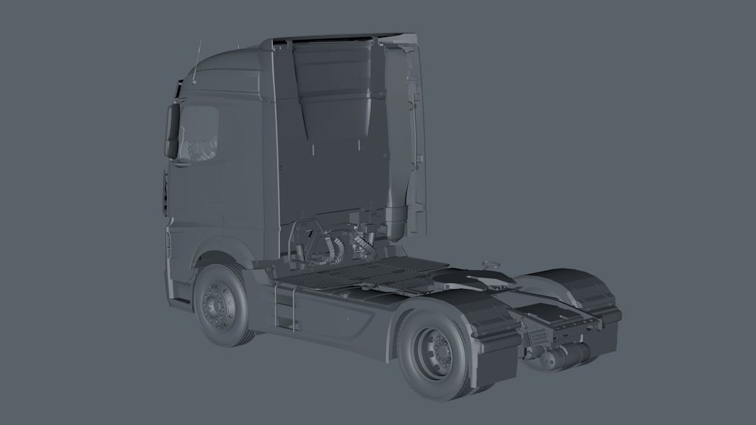 Mercedes MP4 4X2 3D model_18