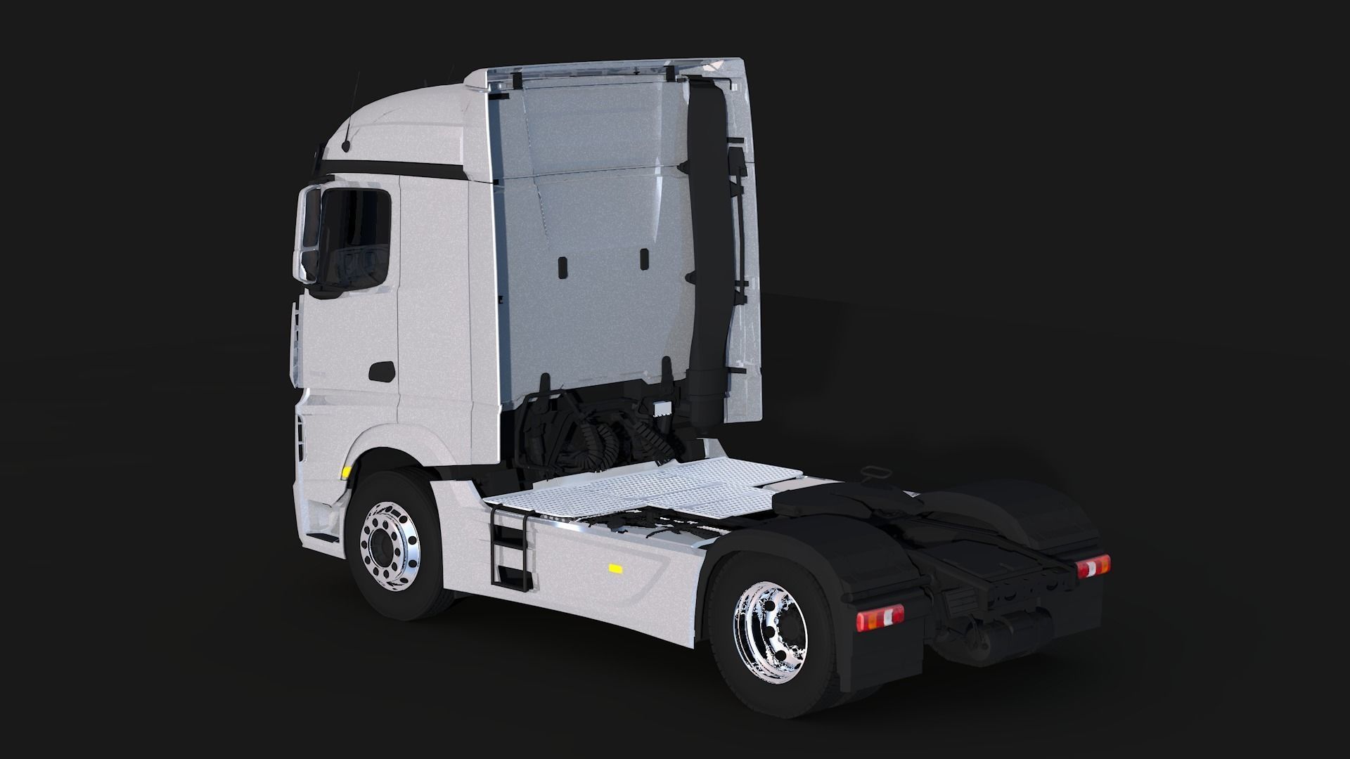 Mercedes MP4 4X2 3D model_6