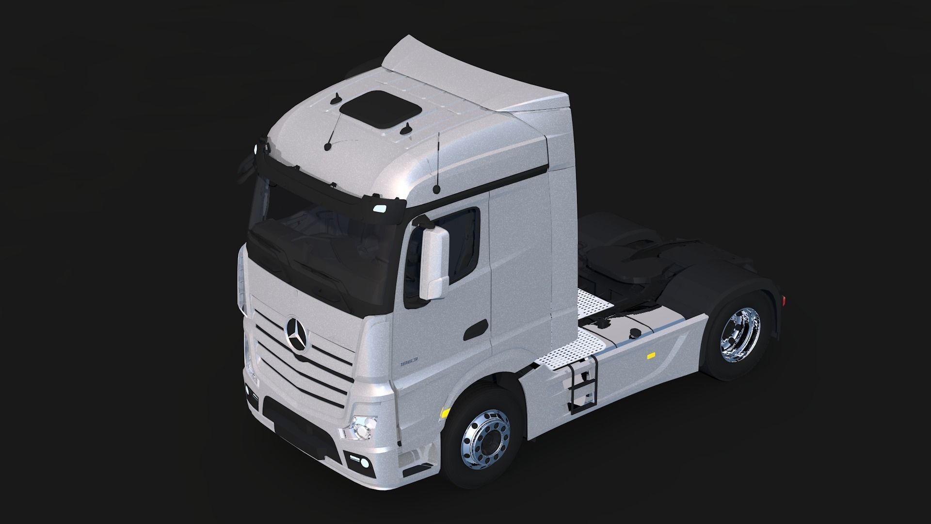 Mercedes MP4 4X2 3D model_4