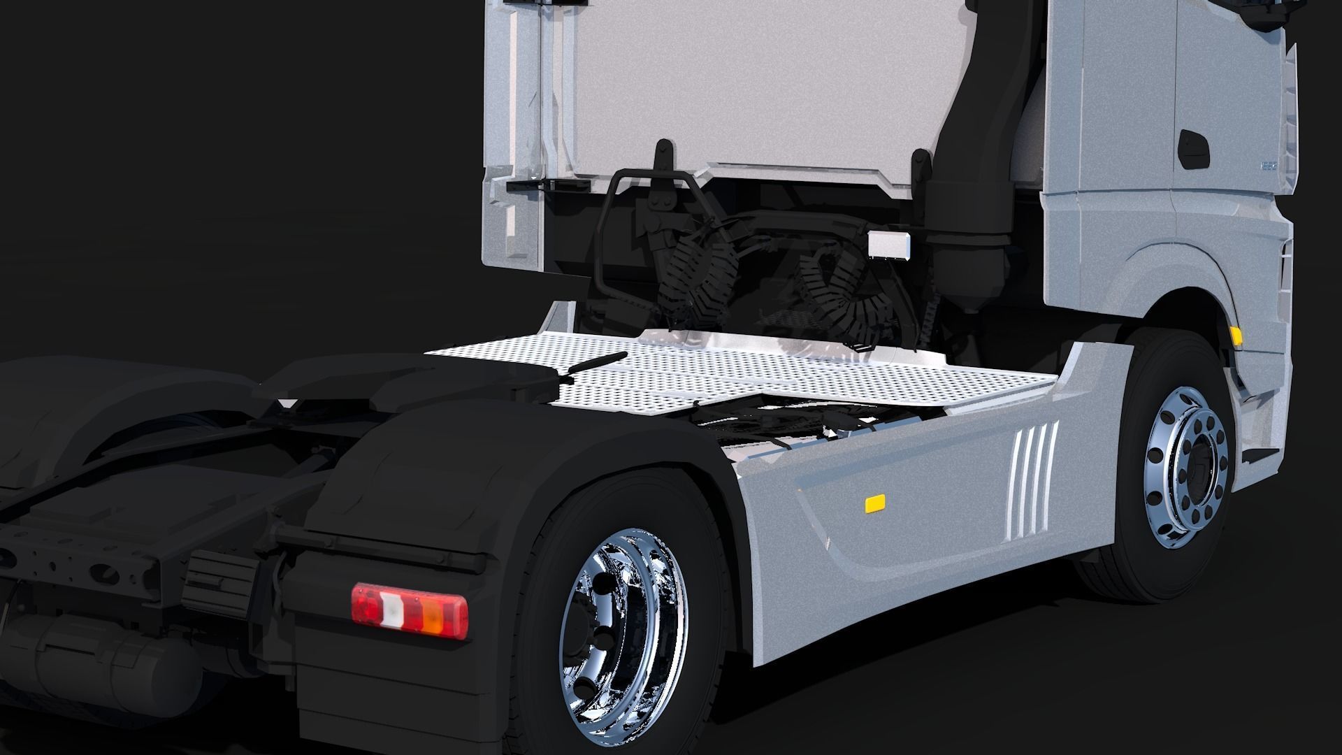 Mercedes MP4 4X2 3D model_10