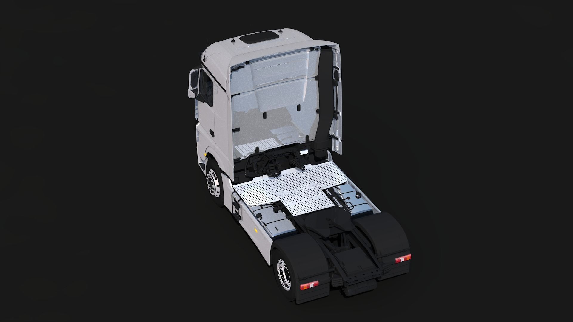 Mercedes MP4 4X2 3D model_7