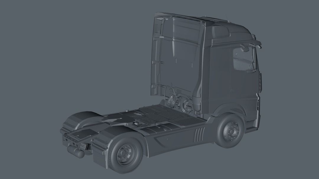 Mercedes MP4 4X2 3D model_21