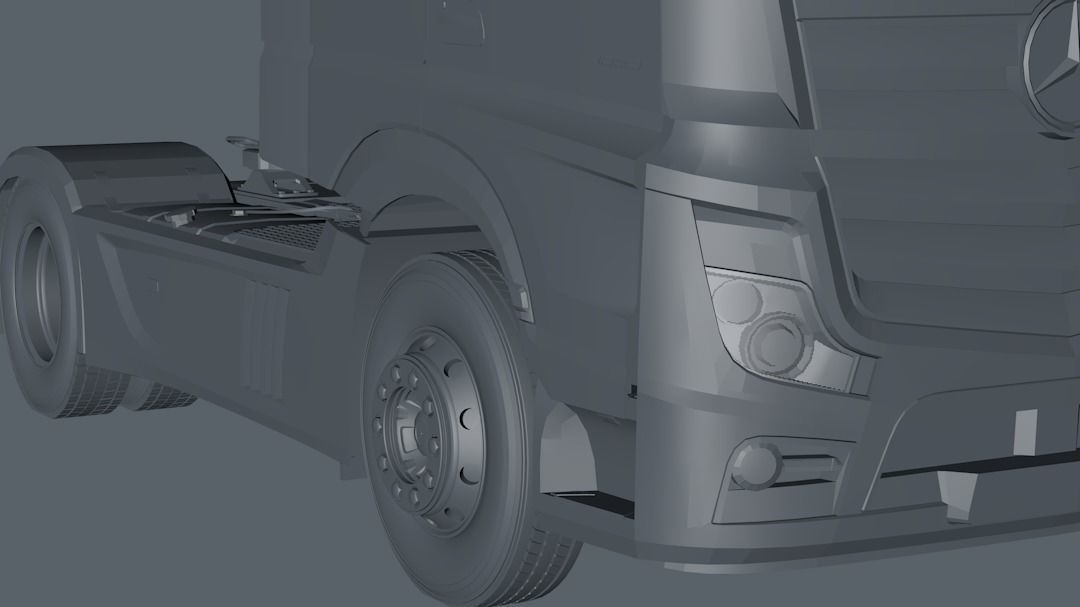Mercedes MP4 4X2 3D model_14
