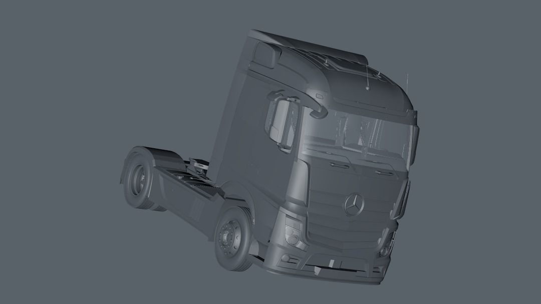 Mercedes MP4 4X2 3D model_12