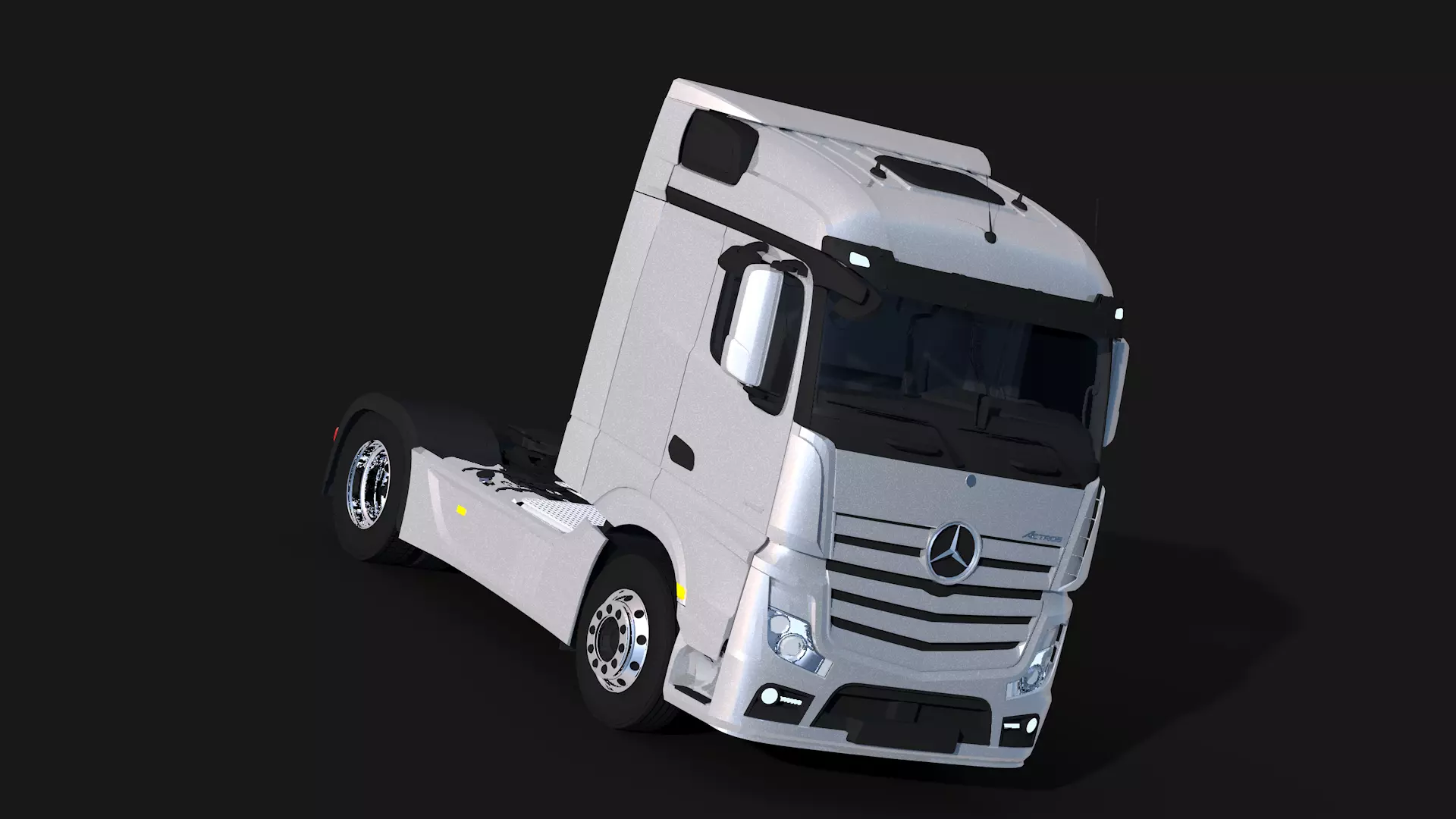 Mercedes MP4 4X2 3D model_0