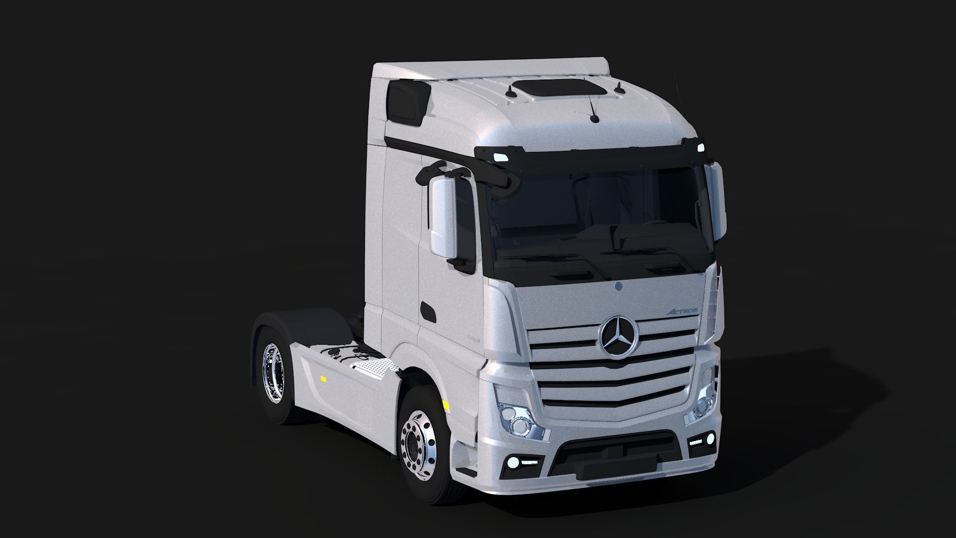Mercedes MP4 4X2 3D model_1