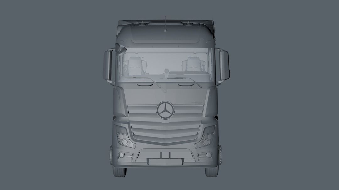 Mercedes MP4 4X2 3D model_15
