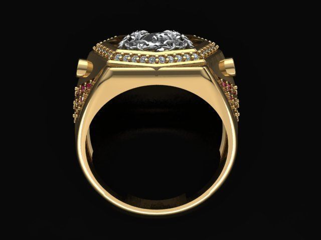 Dragon Ring 3D print model_12