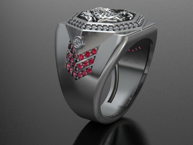 Dragon Ring 3D print model_20