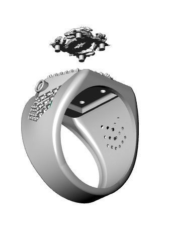 Dragon Ring 3D print model_17