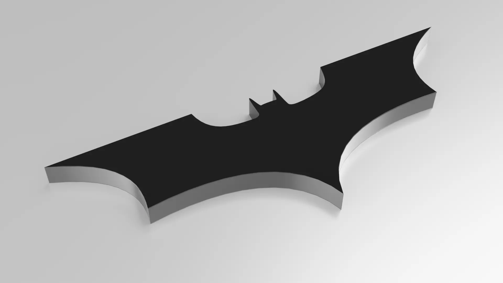 Batman Logo Free 3D print model_0