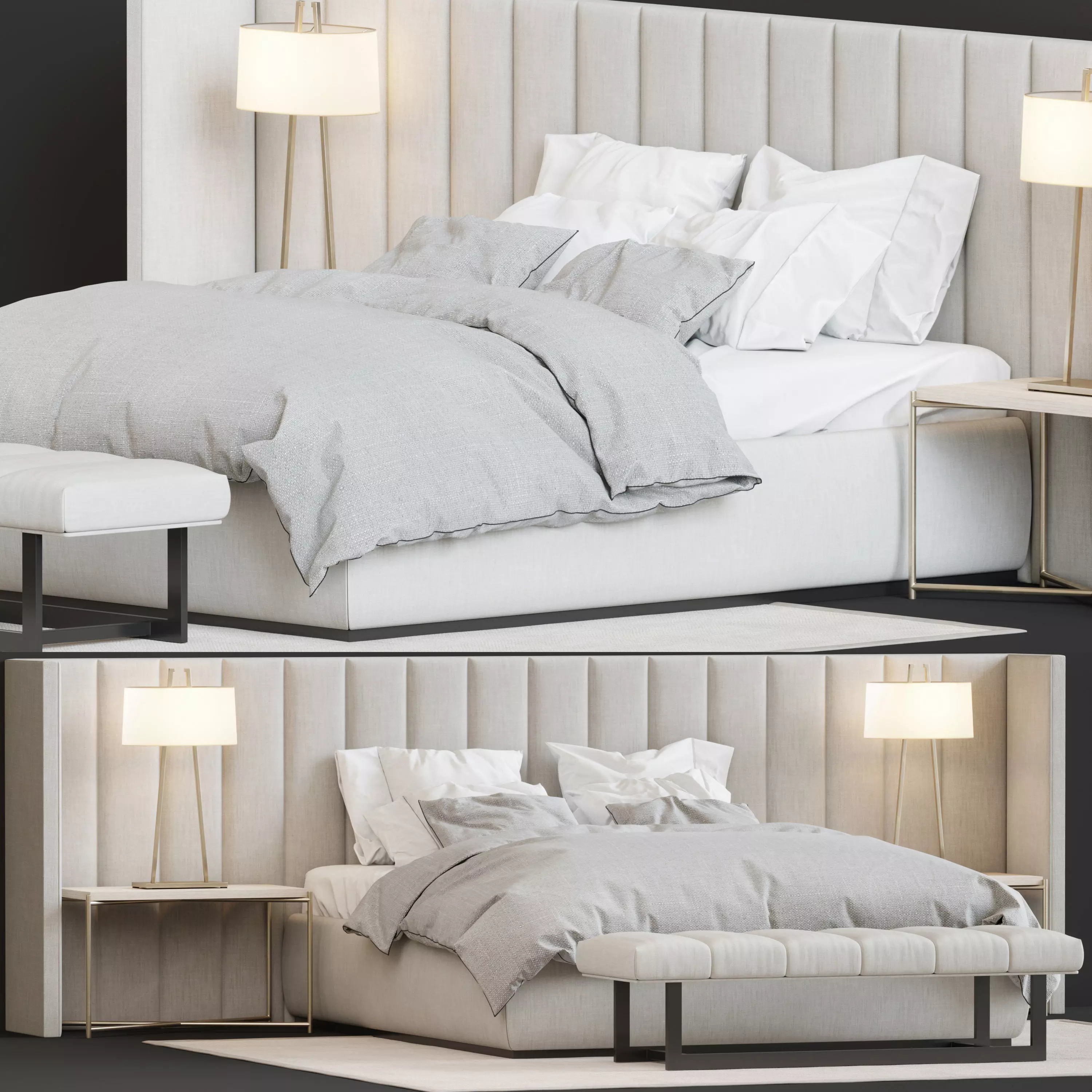 The Sofa and Chair - Provence 3D model_0