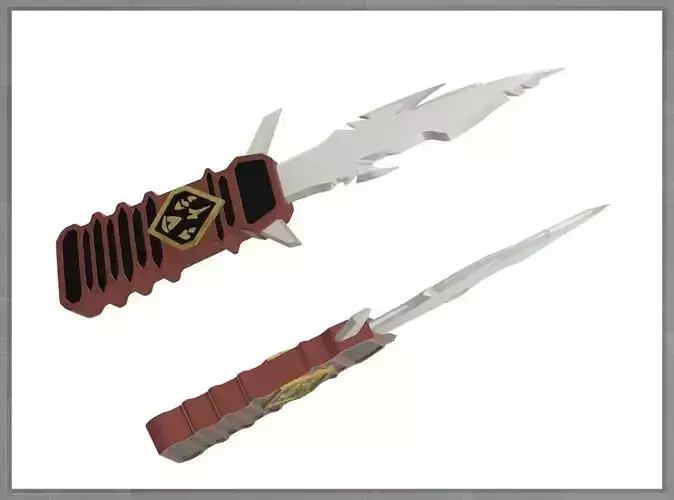 Duras Knife Klingon TNG