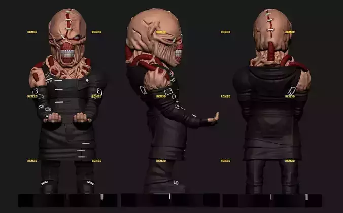 Nemesis Resident Evil cellphone and joystick holder 