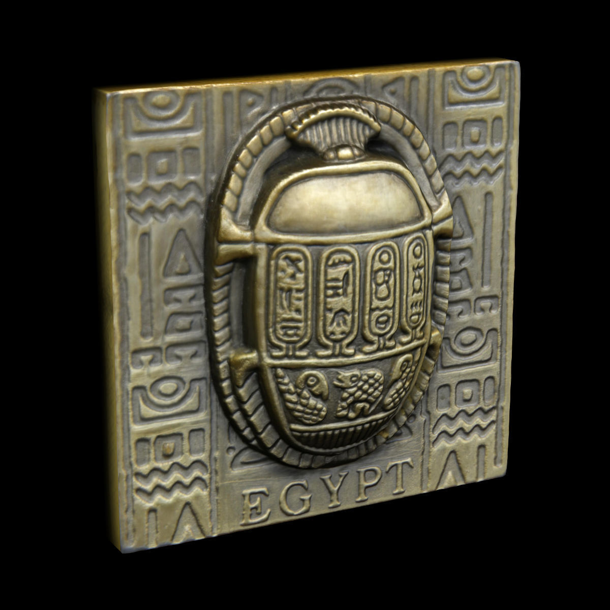Egypt Magnet Souvenir 3D print model_1