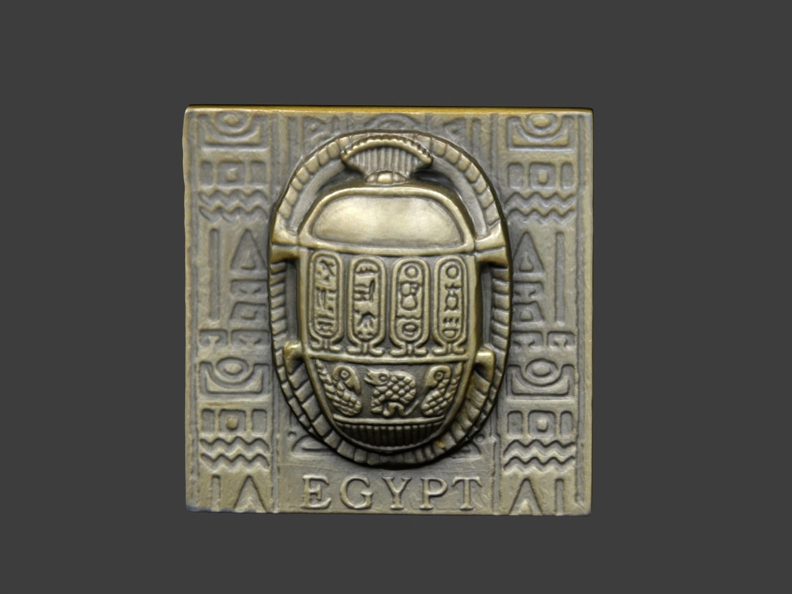 Egypt Magnet Souvenir 3D print model_15