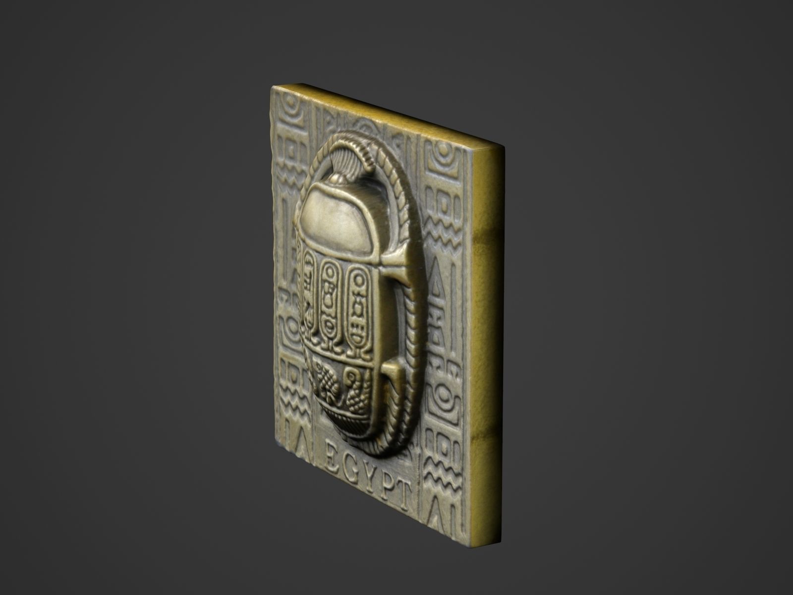 Egypt Magnet Souvenir 3D print model_23