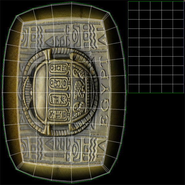 Egypt Magnet Souvenir 3D print model_8