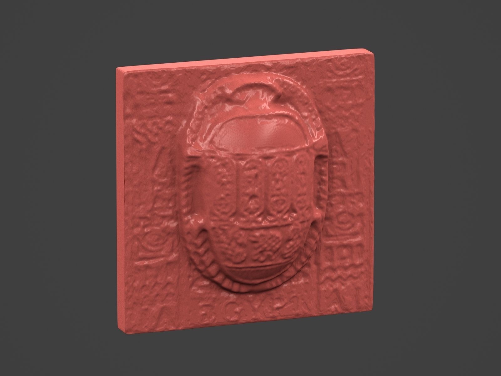Egypt Magnet Souvenir 3D print model_12